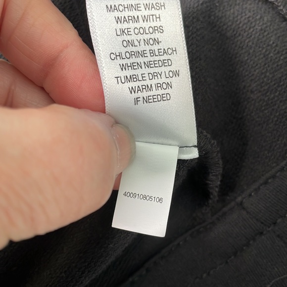 Elle Moto jacket bikercore black zippers long sleeves womens adult size … - Picture 11 of 12